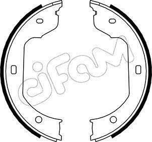 BMW щоки ручного гальма E60, E65 X3, X5, X6 VW T5,Touareg для CIFAM 153-019 фото товару