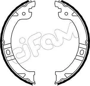 <strong>CHRYSLER гальмівні колодки барабанні Voyager 96- CIFAM 153-027 (фото 1)</strong>