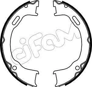 Гальмівні колодки бараб. Cherokee 01-08/Wrangler II 96/07 для Jeep CIFAM 153-364 фото товару