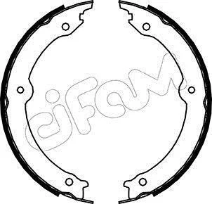 <strong>LEXUS Комплект барабанних колодок LX (_J2_) 450d (VDJ201) 15-, TOYOTA LAND CRUISER 200 (_J2_) 4.0 (GRJ200_, GRJ200R) 10- CIFAM 153-451 (фото 1)</strong>