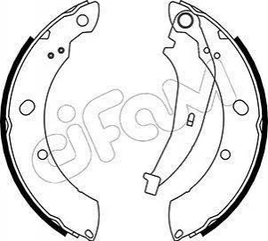 <strong>VW Щеки тормозные задн.Polo 09-,SKODA Rapid CIFAM 153-481 (фото 1)</strong>