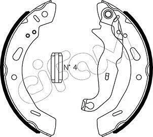 <strong>FORD Комплект барабанних колодок FIESTA VI (CB1, CCN) 1.6 15-17 CIFAM 153-490 (фото 1)</strong>