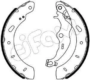 FORD Комплект барабанних колодок B-MAX (JK) 1.6 Ti 12- для Ford CIFAM 153-563 фото товару