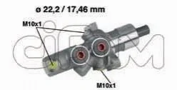 DB Главный тормозной цилиндр 22,20/17,46mm DB W201 82- для Mercedes CIFAM 202-175 фото товару
