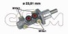 AUDI Главный тормозной цилиндр AUDI 80 1.6 -94 23.81 CIFAM 202-247 (фото 1)