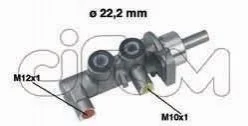 OPEL Главный тормозной цилиндр CORSA 1.0-1.7DTI 00- 22.20 для Opel, Vauxhall CIFAM 202-380 фото товару