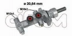 Головний гальмівний циліндр Vivaro A 01-/Trafic 01-(D1=20,64mm, -ESP)(TRW) для Renault, Nissan, Opel CIFAM 202-553 фото товару