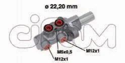 <strong>FIAT Главный тормозной цилиндр Sedici 06-14,Suzuki SX4 06- CIFAM 202-686 (фото 1)</strong>