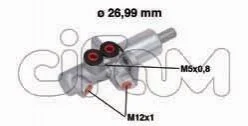 AUDI Главный тормозной цилиндр Audi A4 03-04, 04-08, A6 06-11 для Audi CIFAM 202-733 фото товару