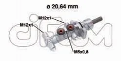 <strong>Головний гальмівний циліндр Vivaro A 03-/Trafic II 06-(D1=20,64mm, -ESP)(TRW) CIFAM 202-768 (фото 1)</strong>