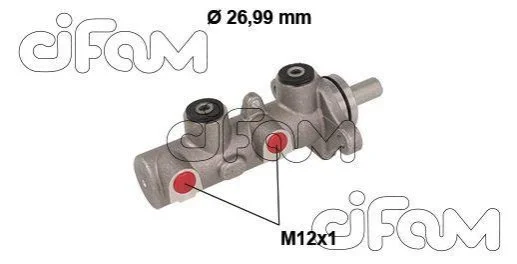 <strong>KIA Головний гальм. циліндр SORENTO I 2.5 CRDi 02- CIFAM 202-799 (фото 1)</strong>
