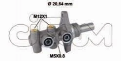JEEP Главный тормозной цилиндр COMPASS 06-, DODGE CALIBER 06- для CIFAM 202-810 фото товару