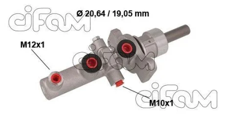 BMW Головний гальмівний циліндр 5 (E39), 7 (E38) для BMW CIFAM 202-857 фото товару