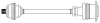 <strong>AUDI Полуось прав.с ABS L=621mm 38 зуб. A4 B5 (8D2) 1.8 T 97-00, A4 B5 (8D2) 2.4 97-00, VW PASSAT B5 (3B2) 1.9 TDI 96-00, PASSAT B5.5 Variant (3B6) 2.8 00-05 CIFAM 655-604 (фото 1)</strong>
