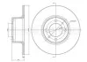 <strong>Гальмівний диск Lada 2101-2107 (252х10) CIFAM 800-043 (фото 3)</strong>