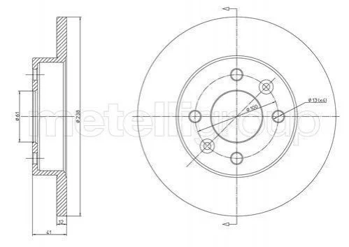 <strong>RENAULT Диск тормозн.передн.Logan,R9,11,19,21,Clio,Megane CIFAM 800-082 (фото 1)</strong>