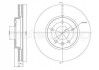 Тормозной диск пер. Zafira/Ampera/Zafira/Astra/Orlando/Cruze/Volt 09- CIFAM 800-1003C (фото 1)