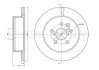 <strong>LEXUS Гальмівний диск задн. GS 05- CIFAM 800-1541C (фото 1)</strong>