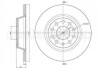 Тормозной диск зад. A3/Golf/Jetta/Octavia/Passat/Q3/Superb/Tiguan 03- CIFAM 800-852C (фото 1)