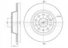 <strong>Гальмівний диск зад. A3/Golf/Jetta/Octavia/Passat/Q3/Superb/Tiguan 03- CIFAM 800-852C (фото 1)</strong>