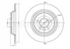 Гальмівний диск задн. V60/S60/V70/XC70/S80/S60/S80L 06- CIFAM 800-992C (фото 1)
