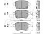 <strong>OPEL Колодки гальмівні задн. ADAM 1.0 14-, CORSA E 1.0 14-, FIAT CIFAM 822-1012-0 (фото 1)</strong>