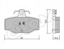 <strong>NISSAN Тормозные колодки задн. Almera 1,5-2,2 00- Primera 1,6/2,0 93-01 CIFAM 822-199-0 (фото 1)</strong>