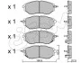<strong>SUBARU гальмівні колодки передн. LEGACY IV, FORESTER, OUTBACK 09- CIFAM 822-763-0 (фото 1)</strong>