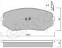 <strong>Гальмівні колодки перед. Mazda CX-7/CX-9 07- (sumitomo) CIFAM 822-872-0 (фото 1)</strong>