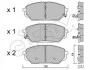 <strong>HYUNDAI Колодки тормозные передн.IX55 CIFAM 822-999-0 (фото 1)</strong>