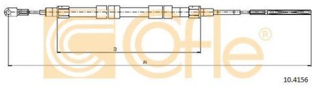 Трос ручника COFLE 10.4156 фото товара