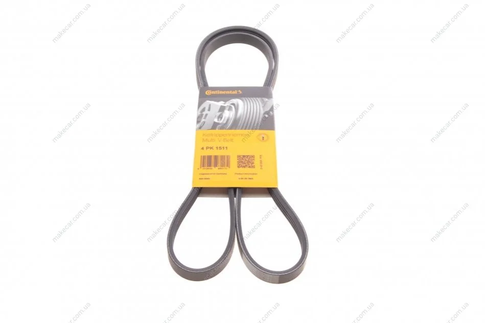 <strong>Пас поліклиновий Ford Transit 2.5Di/TD 91-00 CONTITECH 4PK1511 (фото 1)</strong>