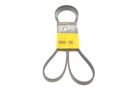 Пас поліклиновий для CONTITECH 4PK1708 фото товару