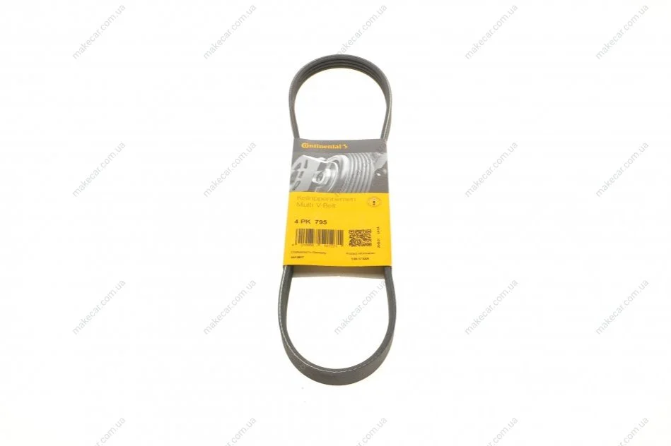 <strong>Пас поліклиновий Honda civic/CRX 1.4-1.6 16V 91-01 CONTITECH 4PK795 (фото 1)</strong>