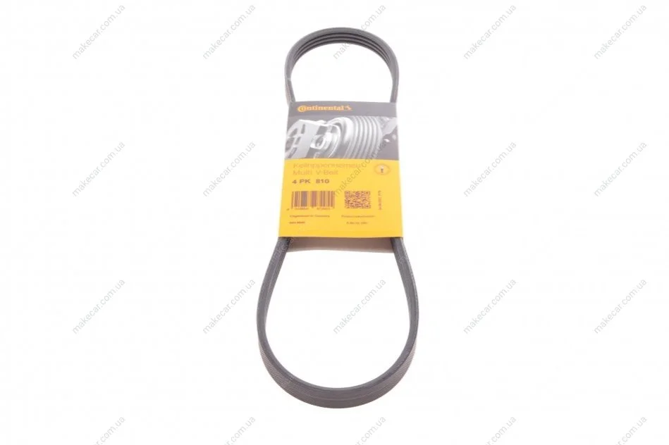 <strong>Ремінь поліклиновий Suzuki Swift 1,3i 05> ContiTech CONTITECH 4PK810 (фото 1)</strong>