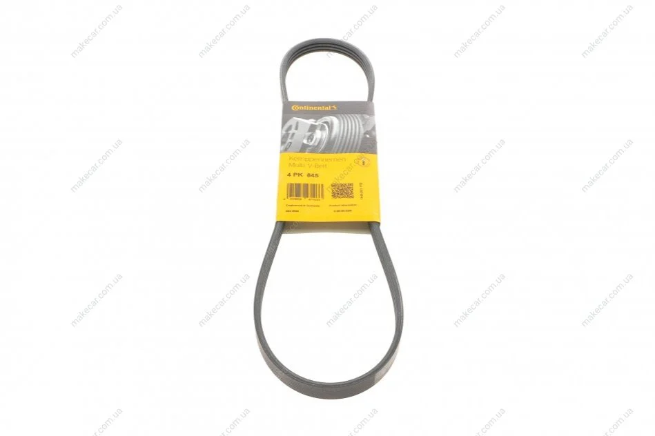 <strong>Пас поліклиновий Honda Civic/Nissan Primera CONTITECH 4PK845 (фото 1)</strong>
