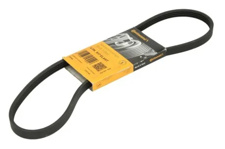 Пас поліклиновий BMW 3 (E46)/X3 (E83) 01-07/Fiat S для Subaru, Hyundai, Chrysler, Dodge, Honda CONTITECH 4PK917ELAST фото товару