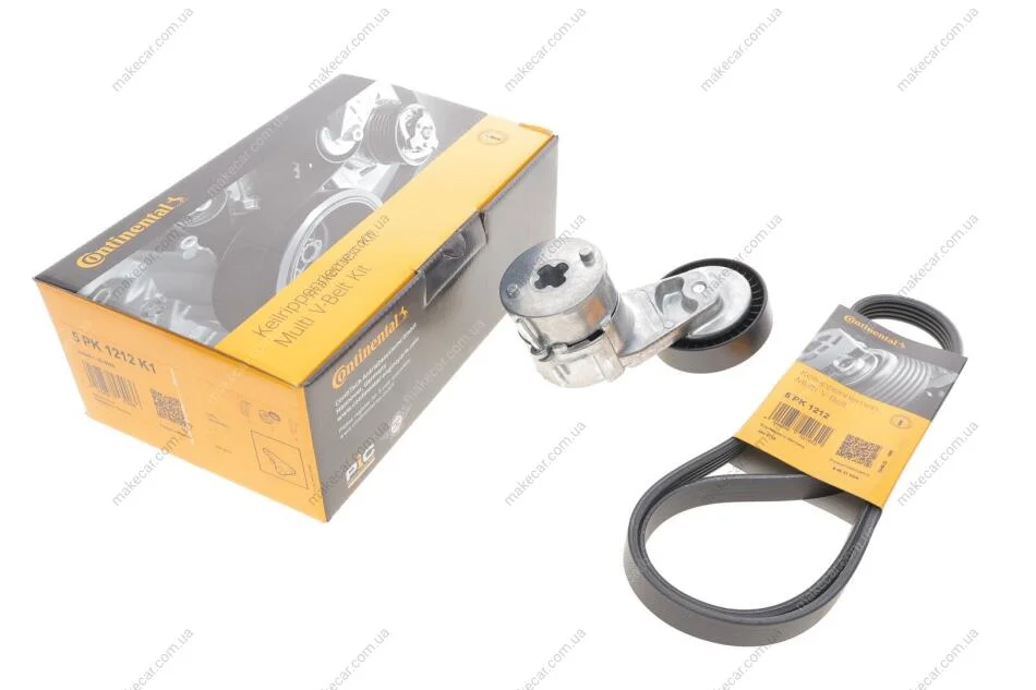 <strong>Роликовий модуль натягувача ременя (ролик, ремінь) CONTITECH 5PK1212K1 (фото 1)</strong>