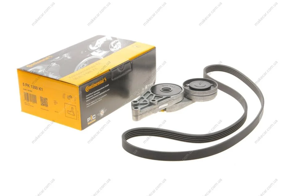 <strong>Роликовий модуль натягувача ременя (ролик, ремінь) CONTITECH 5PK1300K1 (фото 1)</strong>