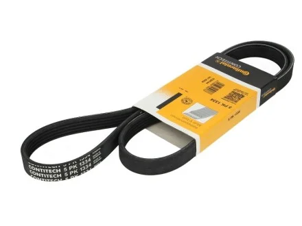 Ремінь поліклиновий для Vauxhall, Chevrolet CONTITECH 5PK1334 фото товару