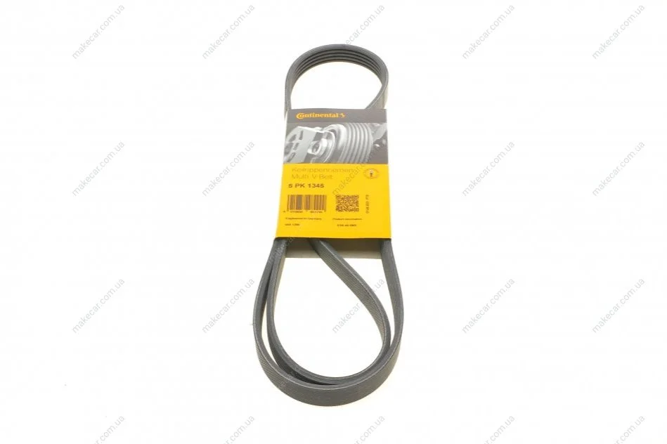 <strong>Пас поліклиновий Mitsubishi Carisma 1.8i 95-06/Pajero CONTITECH 5PK1345 (фото 1)</strong>