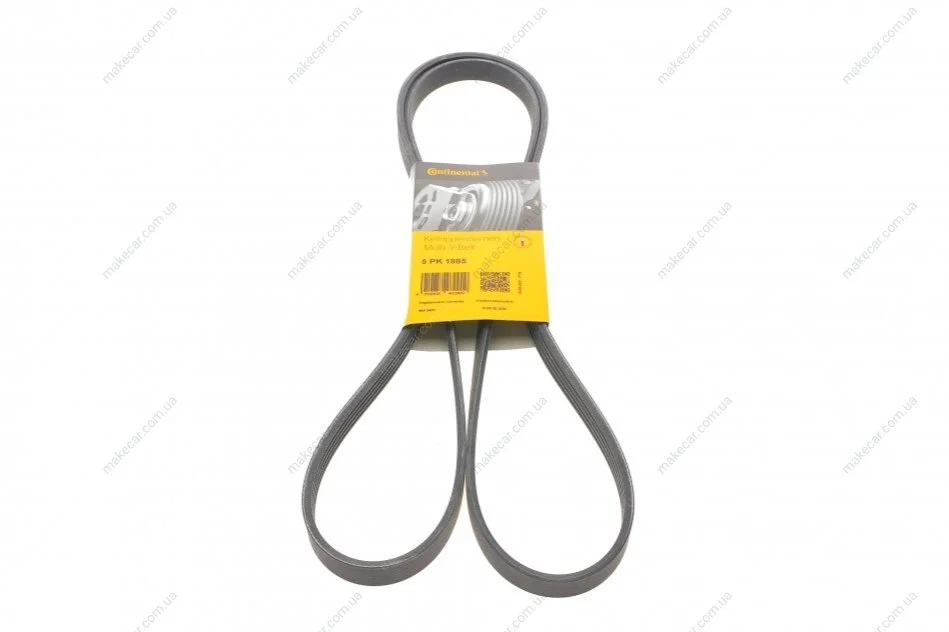 <strong>Пас поліклиновий BMW 3 (E36) 318tds 95-00/Chevrole CONTITECH 5PK1885 (фото 1)</strong>