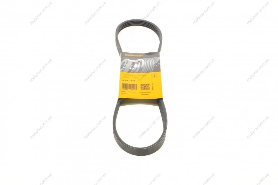 <strong>Пас поліклиновий Renault Kangoo 1.2i 97-/Subaru Im CONTITECH 5PK875 (фото 1)</strong>