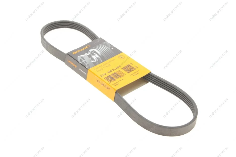 <strong>Поліклиновий ремінь CONTITECH 5PK898 ELAST (фото 1)</strong>