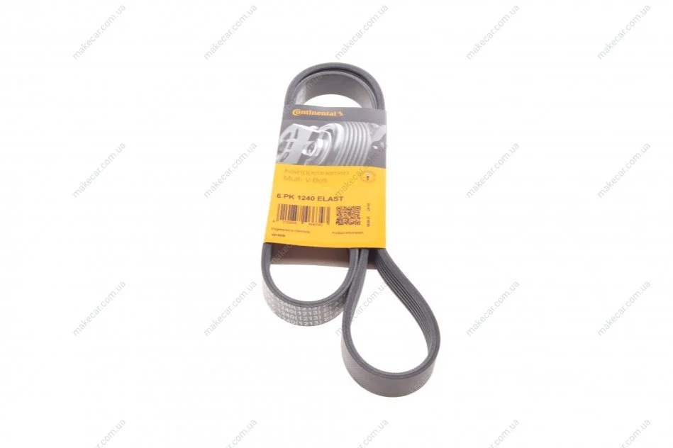 <strong>Ремінь поліклиновий CONTITECH 6PK1240ELAST (фото 1)</strong>