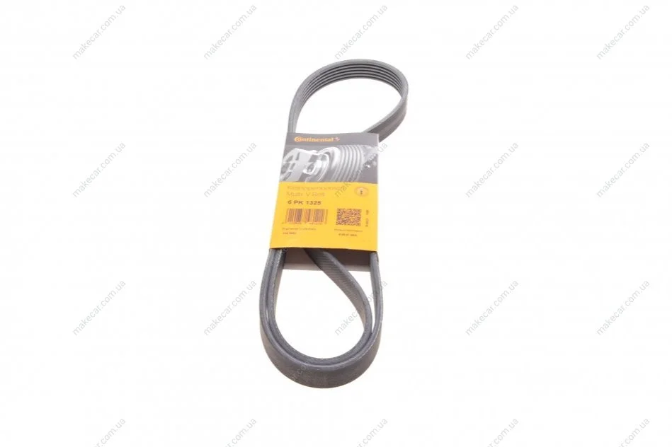 <strong>Ремінь поліклиновий Mazda 5 2,0i 10> ContiTech CONTITECH 6PK1325 (фото 1)</strong>