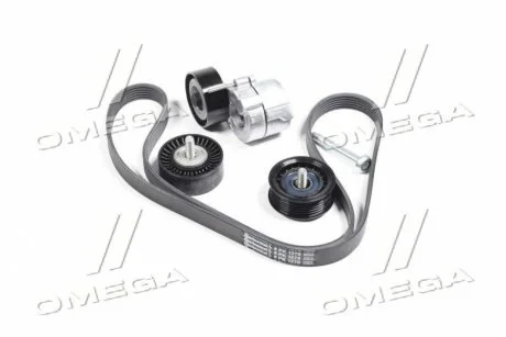 Комплект (ремінь+ролики) для Opel, Vauxhall CONTITECH 6PK1370K1 фото товару