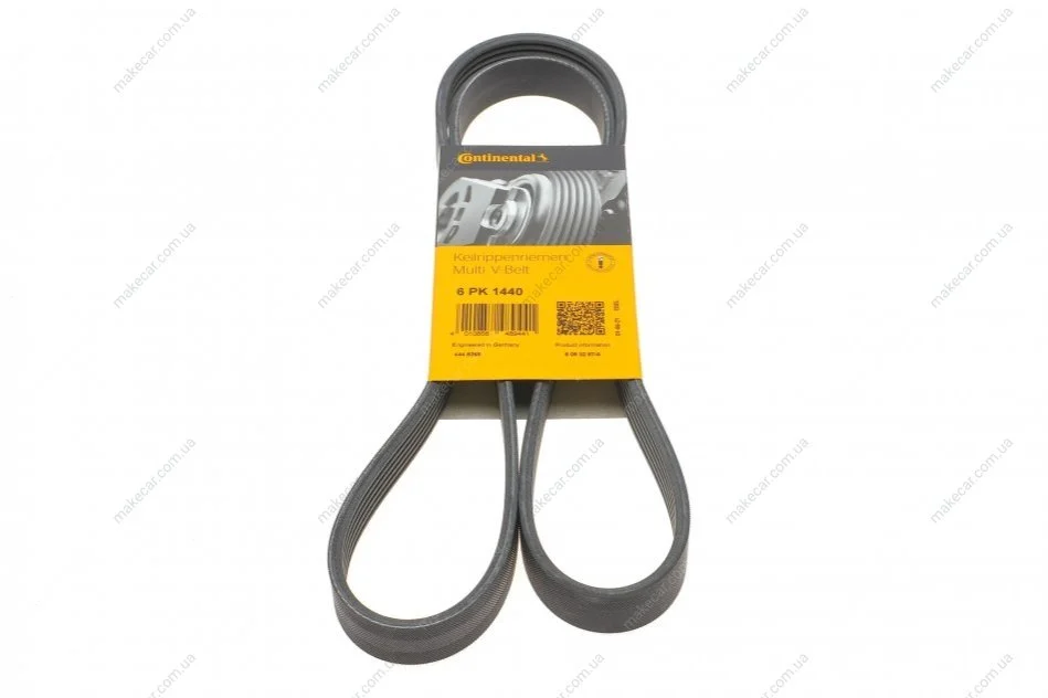 <strong>Пас поліклиновий Citroen Berlingo/Jumpy/Fiat Scudo CONTITECH 6PK1440 (фото 1)</strong>