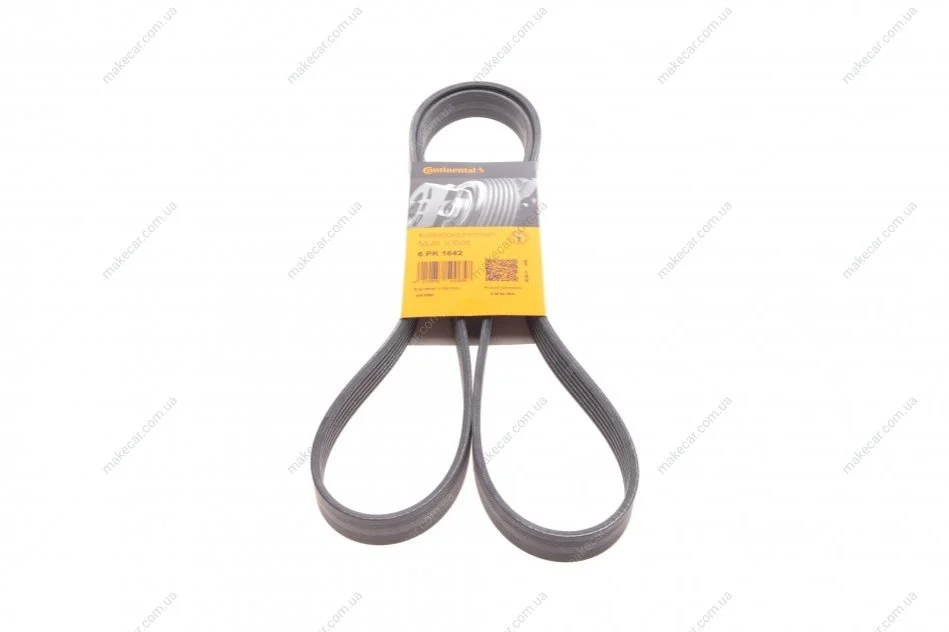 <strong>Пас поліклиновий VW LT 2.8TDI 97-06/Ford Transit 2 CONTITECH 6PK1642 (фото 1)</strong>