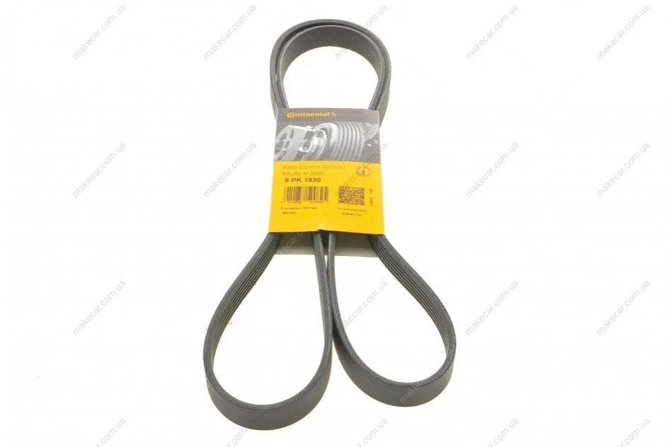 <strong>Ремінь поліклиновий Mitsubishi Outlander 2,0i 03>07 ContiTech CONTITECH 6PK1830 (фото 1)</strong>